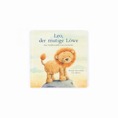 Jellycat Leo, Der Mutige Löwe Buch Boeken | JD0967835